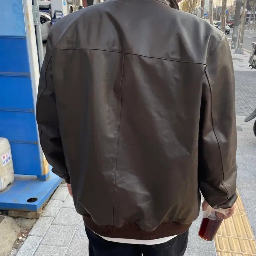 [SOLD OUT] (새상품) 100% 리얼레더 가죽자켓 M-2XL