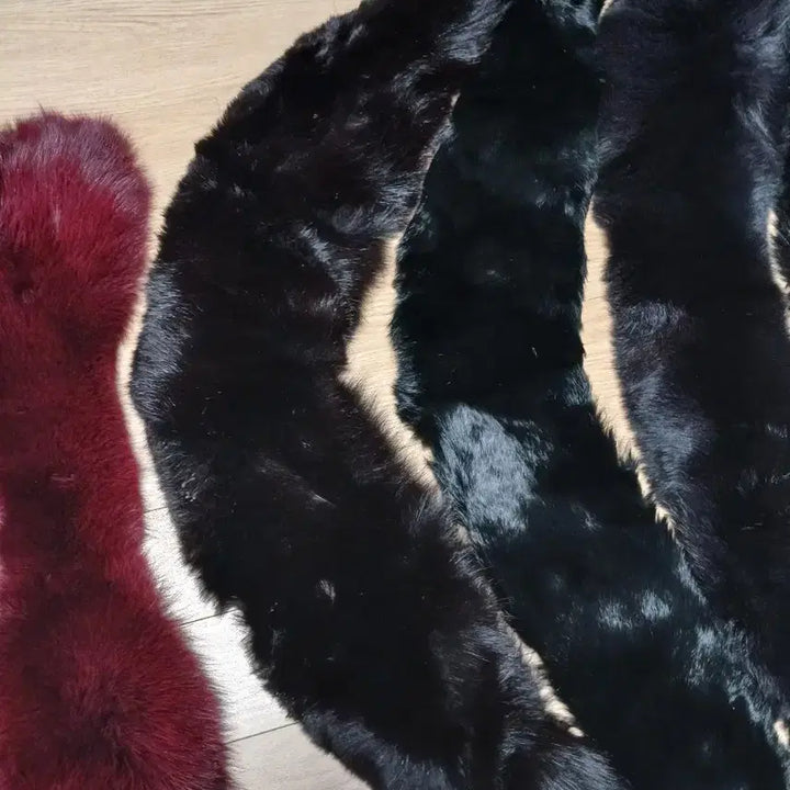 [BUNJANG] Mink and Fox Fur Scarves Bundle Set / 13개 밍크 폭스 목도리 코트에다는거