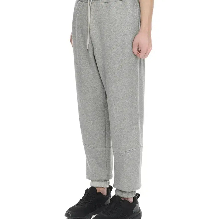 [BUNJANG] Iise Sweat Pants XL Jogger Pants Gray Melange / Iise 이세 스웨트 팬츠 XL 조거 팬츠 그레이 멜란지