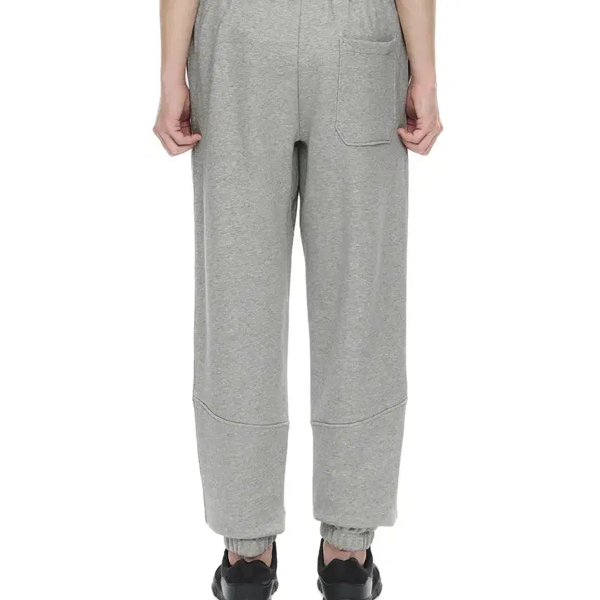 [BUNJANG] Iise Sweat Pants XL Jogger Pants Gray Melange / Iise 이세 스웨트 팬츠 XL 조거 팬츠 그레이 멜란지