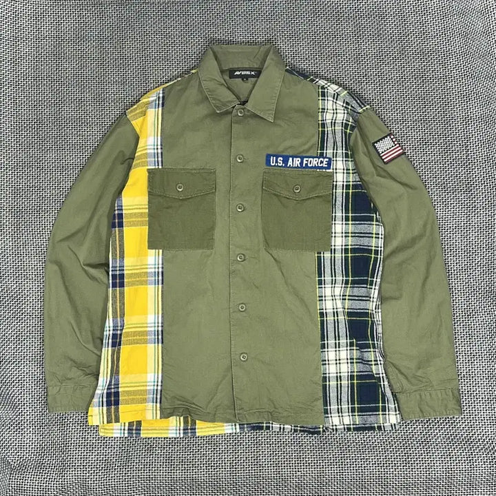 [BUNJANG] AVIREX Khaki Shirt (XL) / AVIREX 아비렉스 셔츠 (XL)