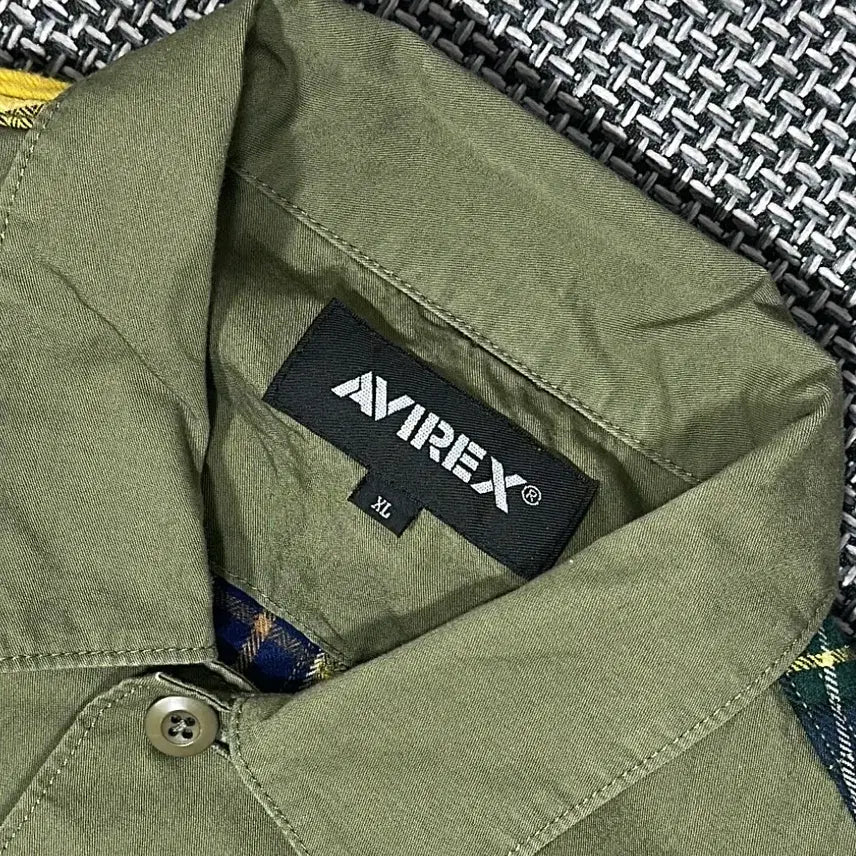 [BUNJANG] AVIREX Khaki Shirt (XL) / AVIREX 아비렉스 셔츠 (XL)