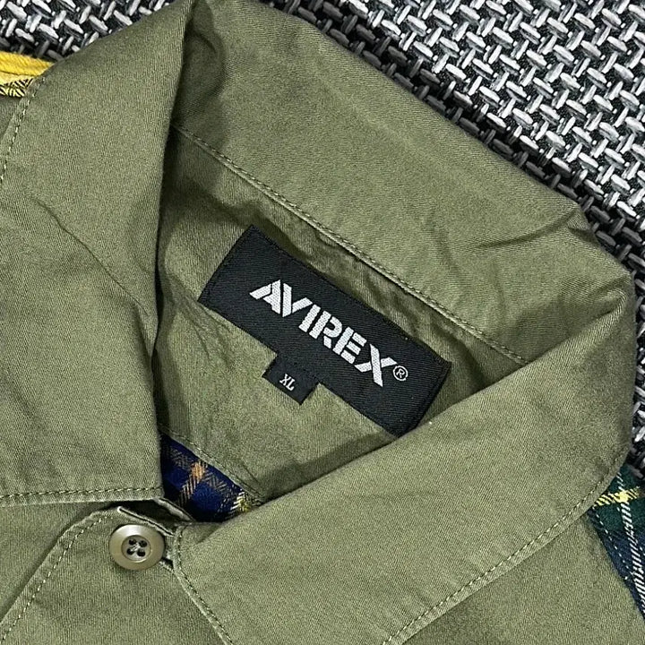 [BUNJANG] AVIREX Khaki Shirt (XL) / AVIREX 아비렉스 셔츠 (XL)