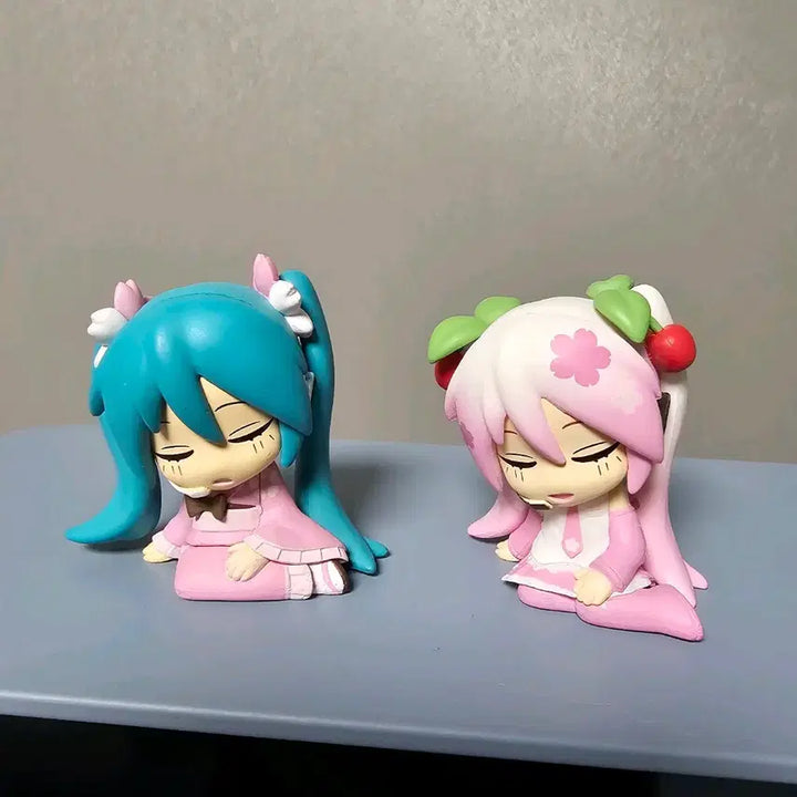 [BUNJANG] Hatsune Miku Figure Part 3 Set / 하츠네미쿠 꾸벅 피규어 Part3 4종