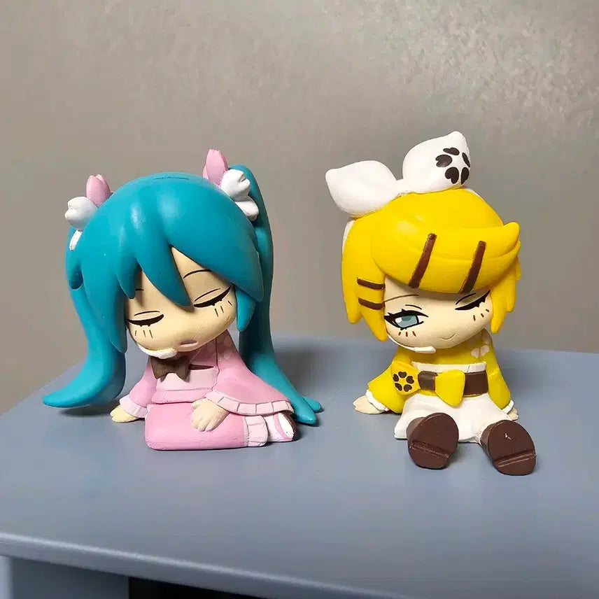 [BUNJANG] Hatsune Miku Figure Part 3 Set / 하츠네미쿠 꾸벅 피규어 Part3 4종