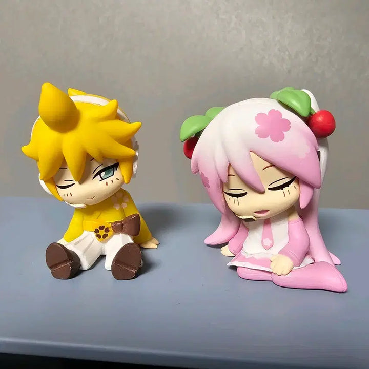 [BUNJANG] Hatsune Miku Figure Part 3 Set / 하츠네미쿠 꾸벅 피규어 Part3 4종