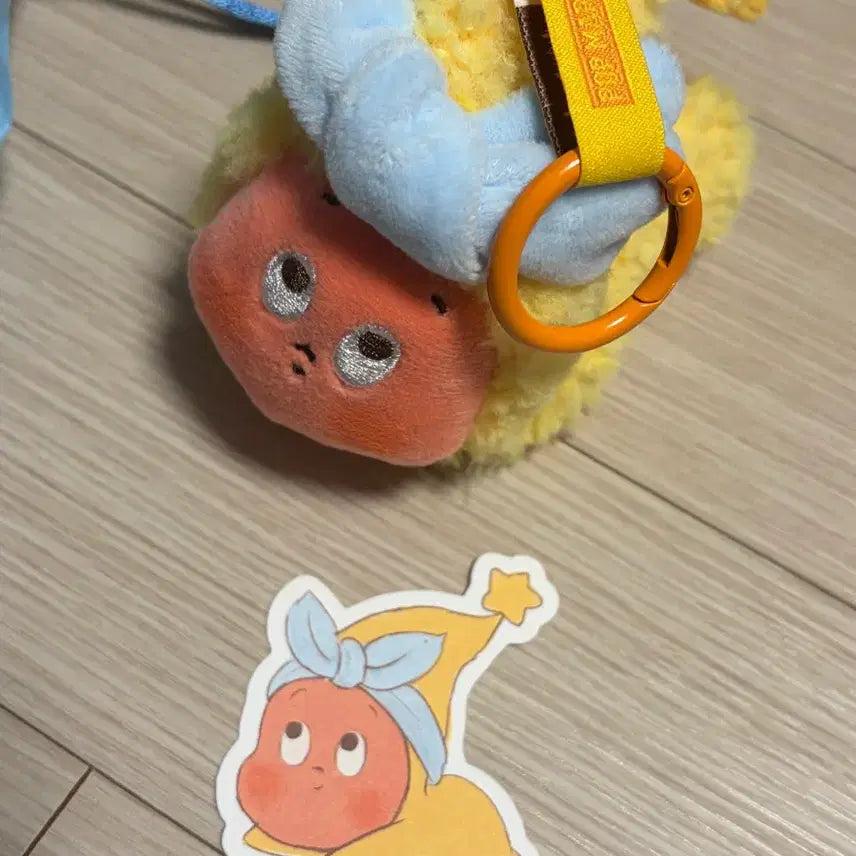 [BUNJANG] Popmart Twinkle Twinkle Little Star Series Doll Keyring / 팝마트 우리는 반짝 반짝 작은별 시리즈 인형 키링 귀여운 작은 별 (개봉