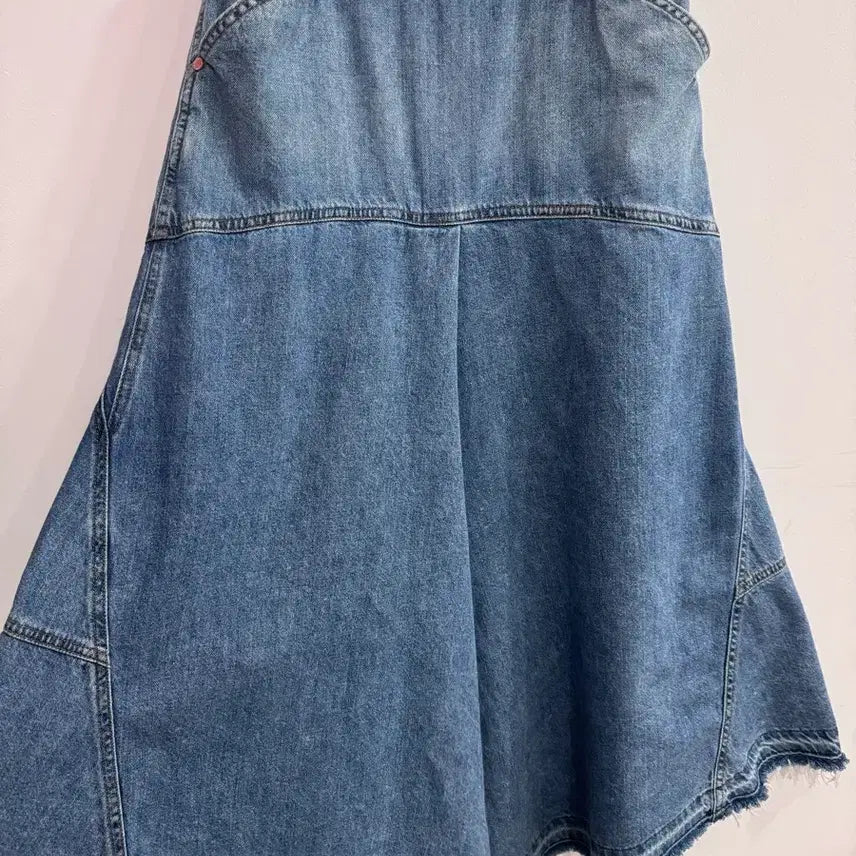 [BUNJANG] SYSTEM Denim Long Skirt / SYSTEM 시스템 데님 롱스커트