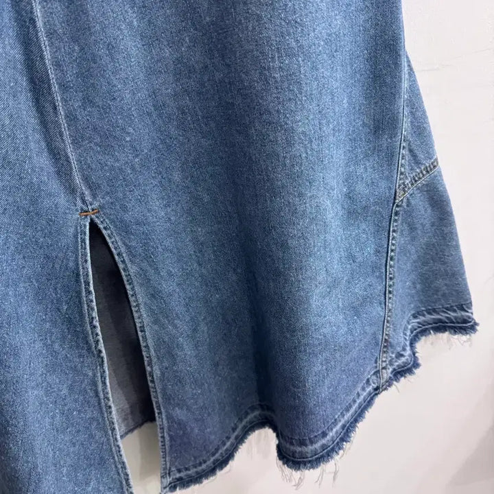 [BUNJANG] SYSTEM Denim Long Skirt / SYSTEM 시스템 데님 롱스커트