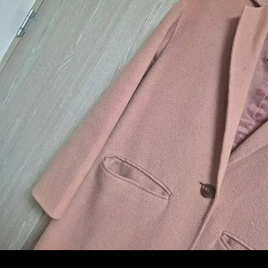 [BUNJANG] Handmade Pink Wool Jacket / 핸드메이드자켓 택포가격