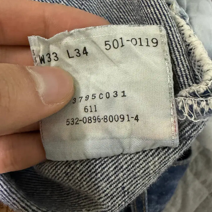 [BUNJANG] Levi's 501 90s Made in USA Jeans / 리바이스 501 90s Made in USA 33/34