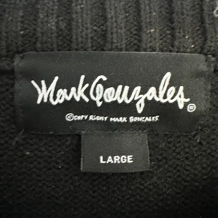 [BUNJANG] Mark Gonzales Knit Sweater / [L] 마크곤잘레스 니트 만원샵