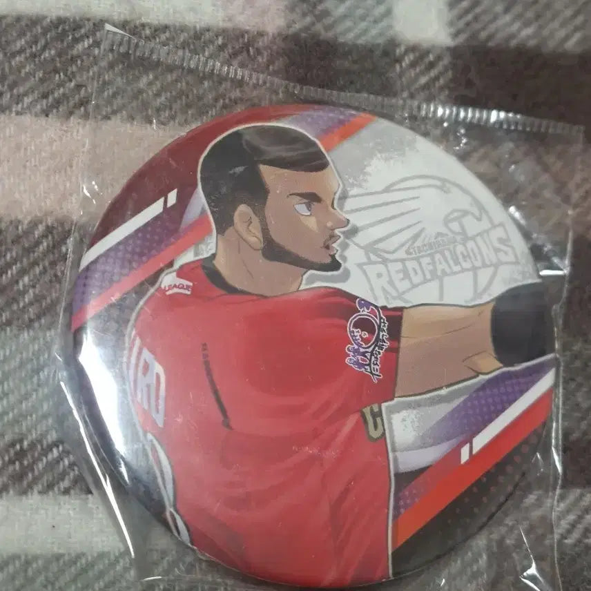 [BUNJANG] Haikyu!! Red Falcons Can Badge / 하이큐!! 레드팔콘스 캔뱃지