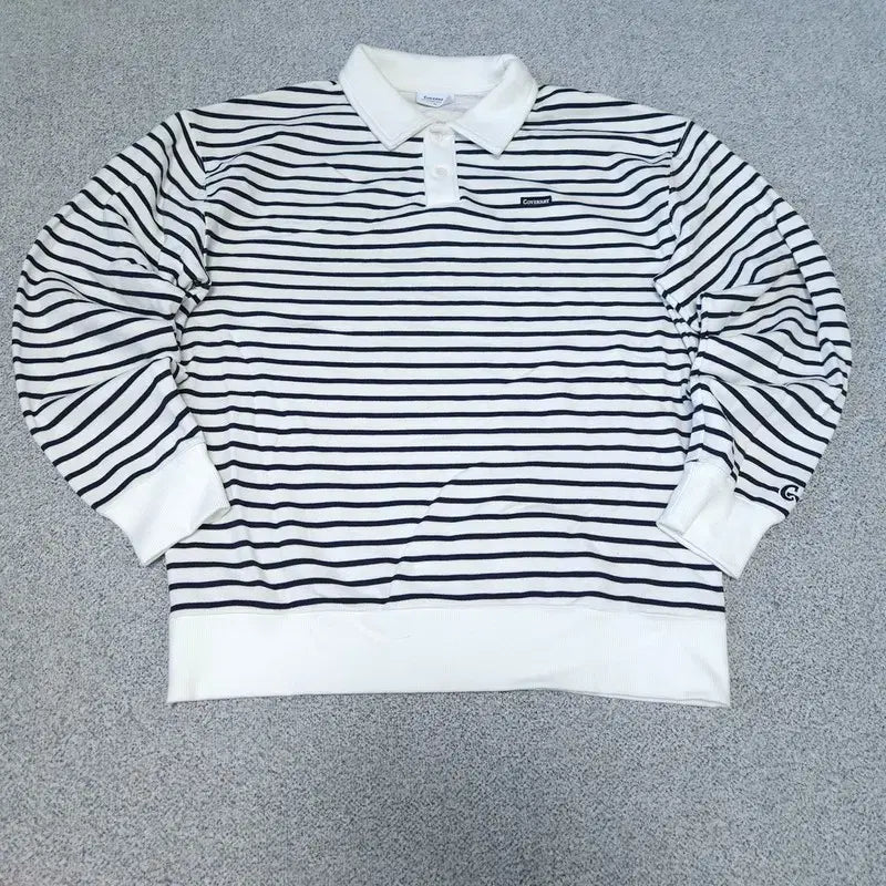 [BUNJANG] Covernat Long Sleeve Polo Shirt / [M] 커버낫 긴팔 카라티