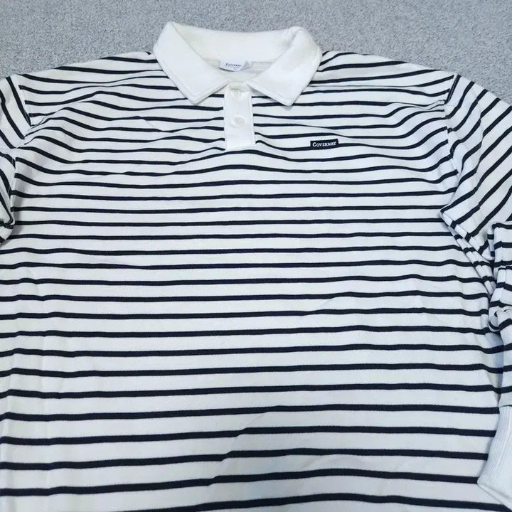 [BUNJANG] Covernat Long Sleeve Polo Shirt / [M] 커버낫 긴팔 카라티