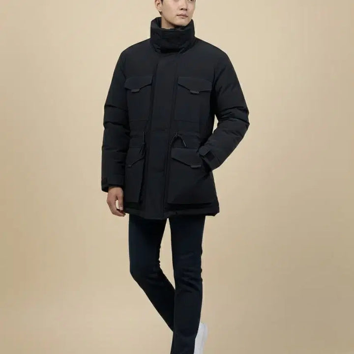 [BUNJANG] Sandro Minimal Down Parka / 산드로 남성 미니멀 다운 파카