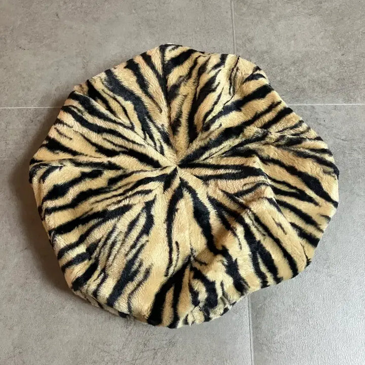 [BUNJANG] Neighborhood Fur Beret / 네이버후드 퍼 베레모