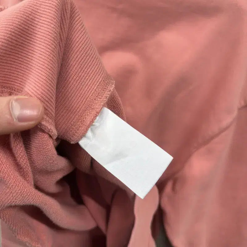[BUNJANG] NBA Pink Embroidered Logo Casual Sweatshirt / NBA 핑크 자수로고 캐주얼 맨투맨 L M10549