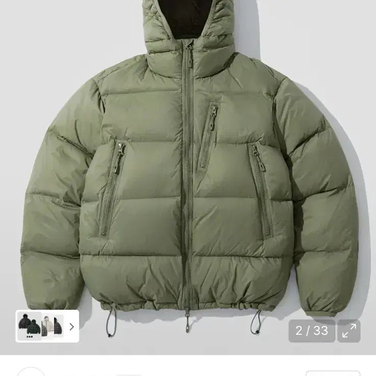 [SOLD OUT] 아웃스탠딩 마운틴 파카 올리브 XL 4사이즈