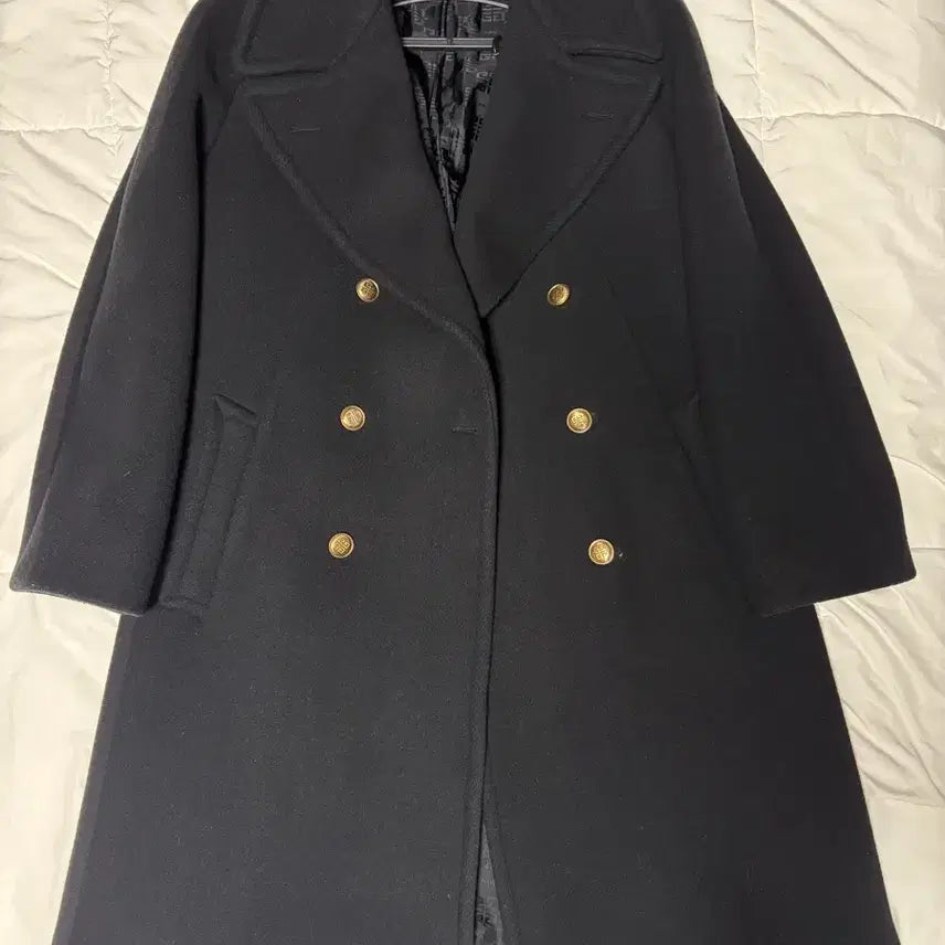 [BUNJANG] 지방시 금장 더블 코트 46 / 지방시 금장 더블 코트 46