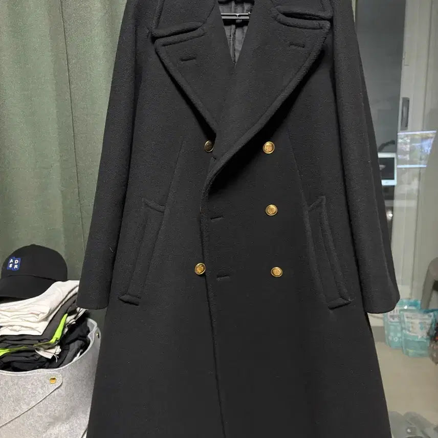 [BUNJANG] 지방시 금장 더블 코트 46 / 지방시 금장 더블 코트 46
