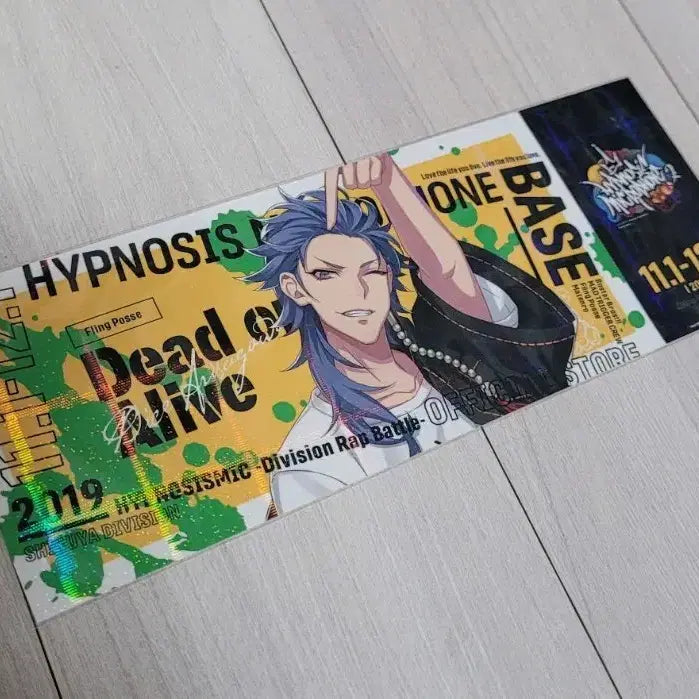 [BUNJANG] Hypnosis Mic Arisugawa Dice Base Ticket / 히프마이 아리스가와 다이스 베이스 티켓