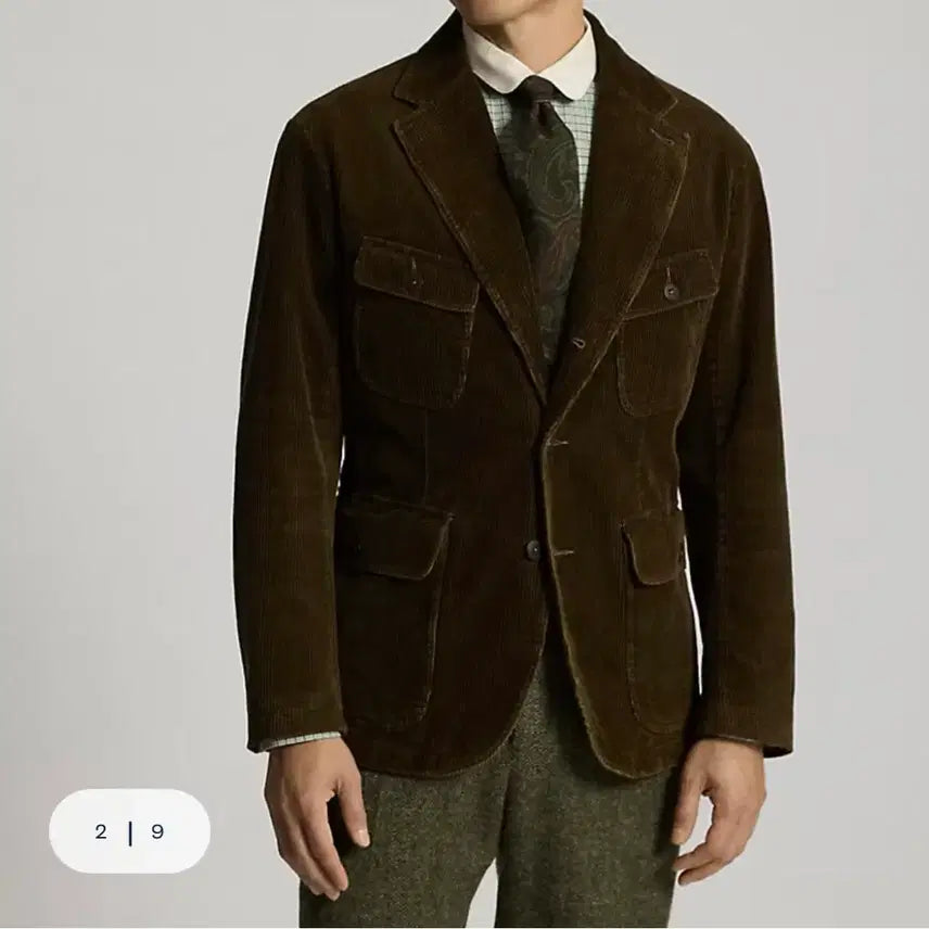 [SOLD OUT] RRL 언컨스트럭티드 코듀로이 스포츠 자켓