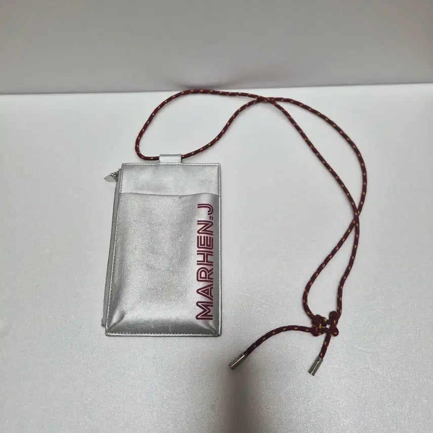 [BUNJANG] Marhen J Silver Crossbody Bag / 마르헨제이 실버 크로스백