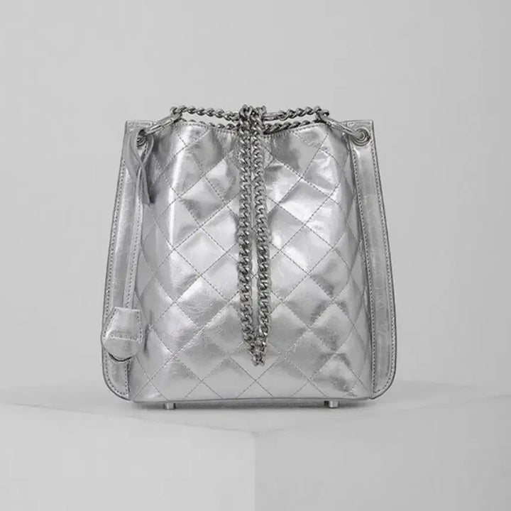 [BUNJANG] ADER Error Karma Bag Quilted Shoulder Bag Silver / 아더앤드 스테디샐러 카마백 퀄팅백 실버