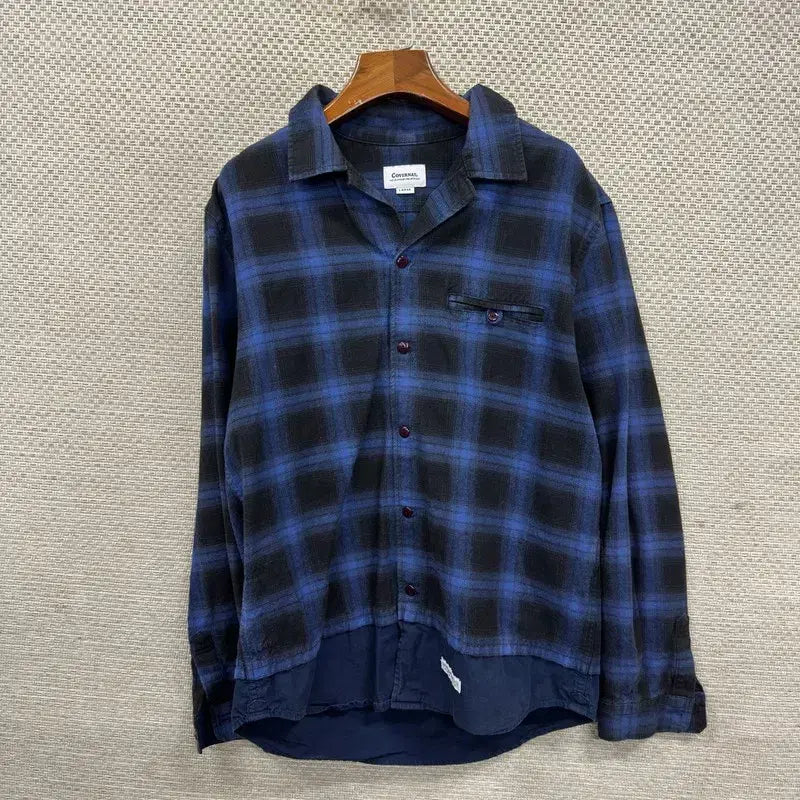 [SOLD OUT] 커버낫 캐주얼 체크 셔츠 L M10583