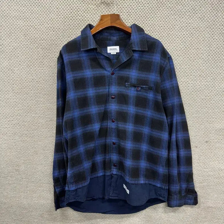 [SOLD OUT] 커버낫 캐주얼 체크 셔츠 L M10583