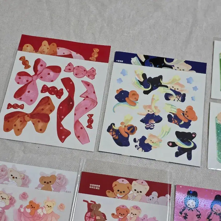 [BUNJANG] Yulbamgom Sticker Bundle Set / [택포] 율밤곰 다꾸 씰스티커 일괄 처분