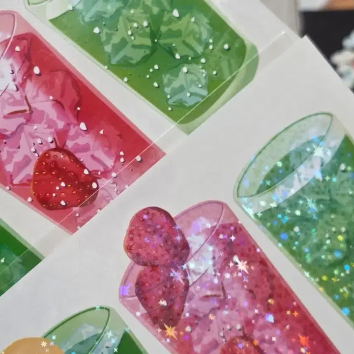 [BUNJANG] Yulbamgom Sticker Bundle Set / [택포] 율밤곰 다꾸 씰스티커 일괄 처분