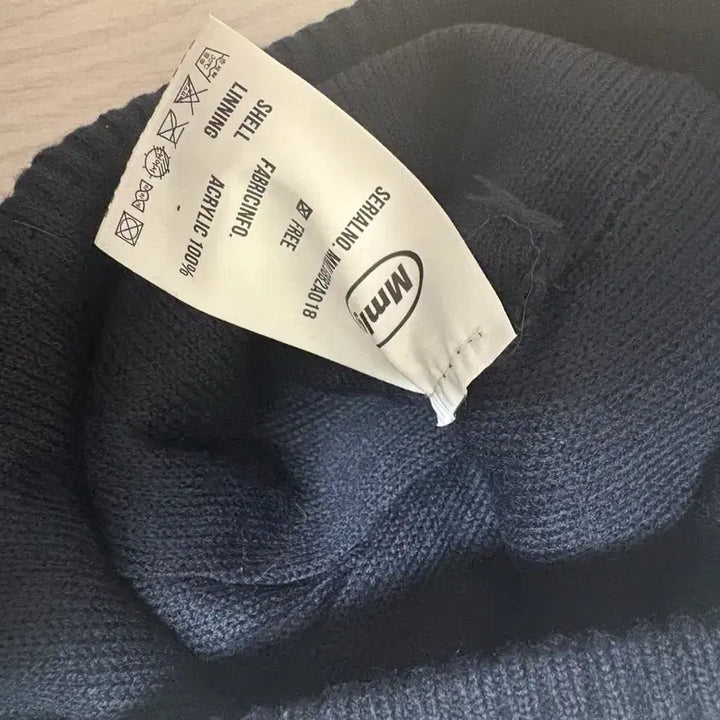 [BUNJANG] MMLG Navy Beanie / mmlg 비니