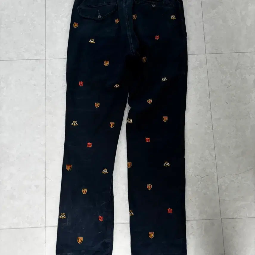 [BUNJANG] Polo Shield Embroidery Straight Fit Jeans / 폴로 방패자수