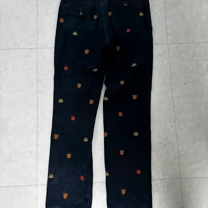 [BUNJANG] Polo Shield Embroidery Straight Fit Jeans / 폴로 방패자수