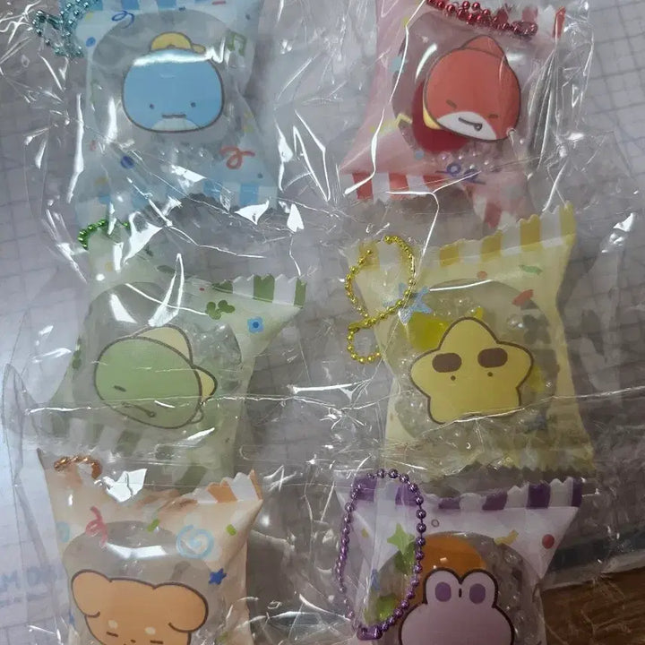 [BUNJANG] Pixelly Snack Bag Keyring Bundle Set / 픽셀리 과자봉지키링 올멤 일괄