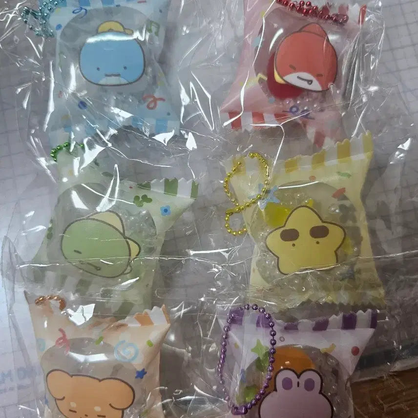 [BUNJANG] Pixelly Snack Bag Keyring Bundle Set / 픽셀리 과자봉지키링 올멤 일괄