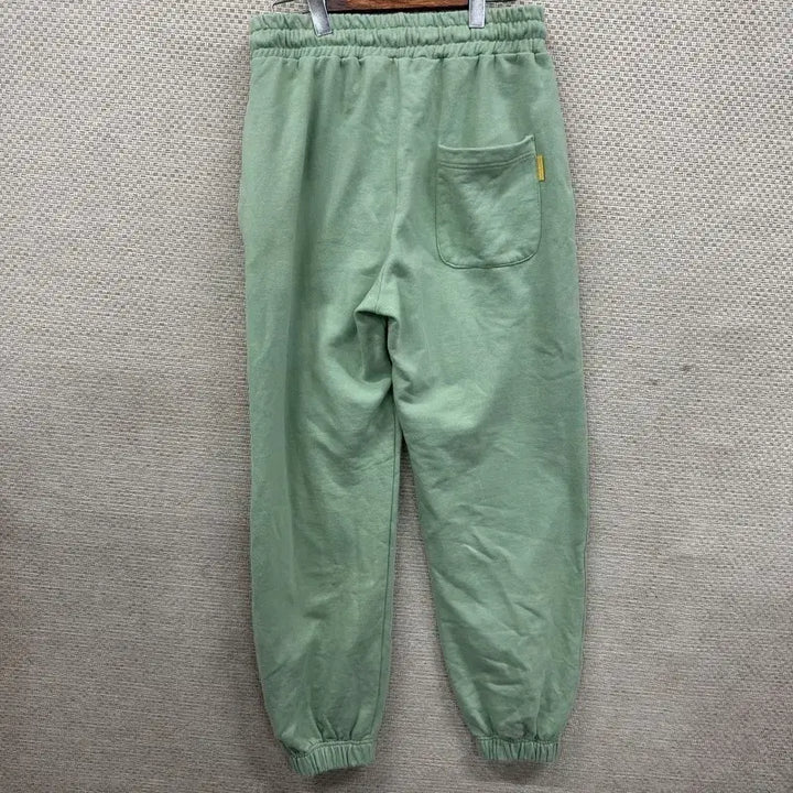 [BUNJANG] Main Booth Green Printed Jogger Sweatpants / 메인부스 그린 프린팅 조거 츄리닝바지 29인치 M10563