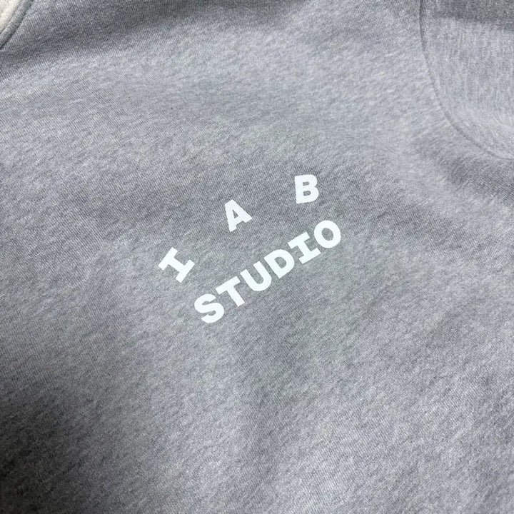 [BUNJANG] IAB Studio Dual Grey Hoodie L / 아이앱스튜디오 듀얼그레이 후드티 팝니다 L