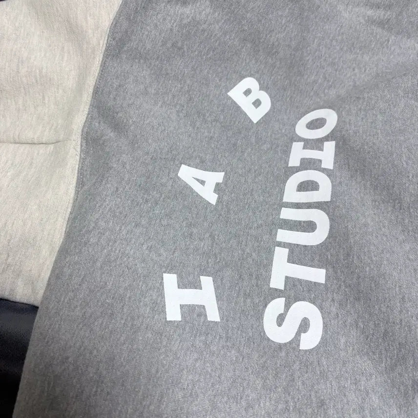 [BUNJANG] IAB Studio Dual Grey Hoodie L / 아이앱스튜디오 듀얼그레이 후드티 팝니다 L
