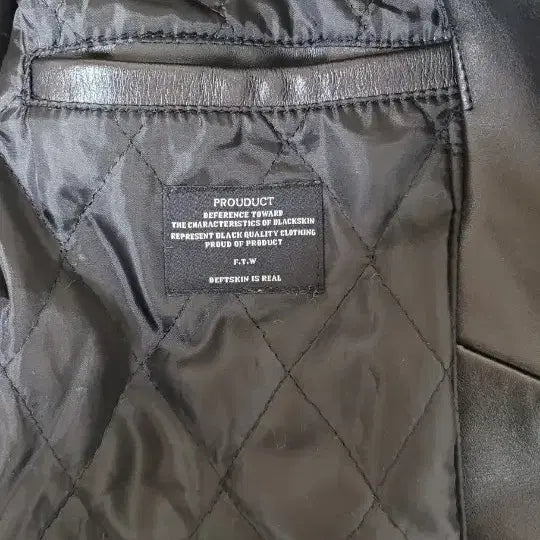 [BUNJANG] Deftskin Leather Jacket (S) / deftskin 소가죽 자켓 . s