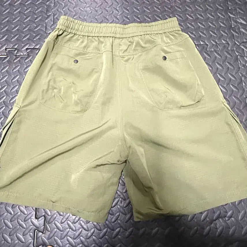[BUNJANG] Shorts Khaki / 립스탑 카고 숏팬츠 카키