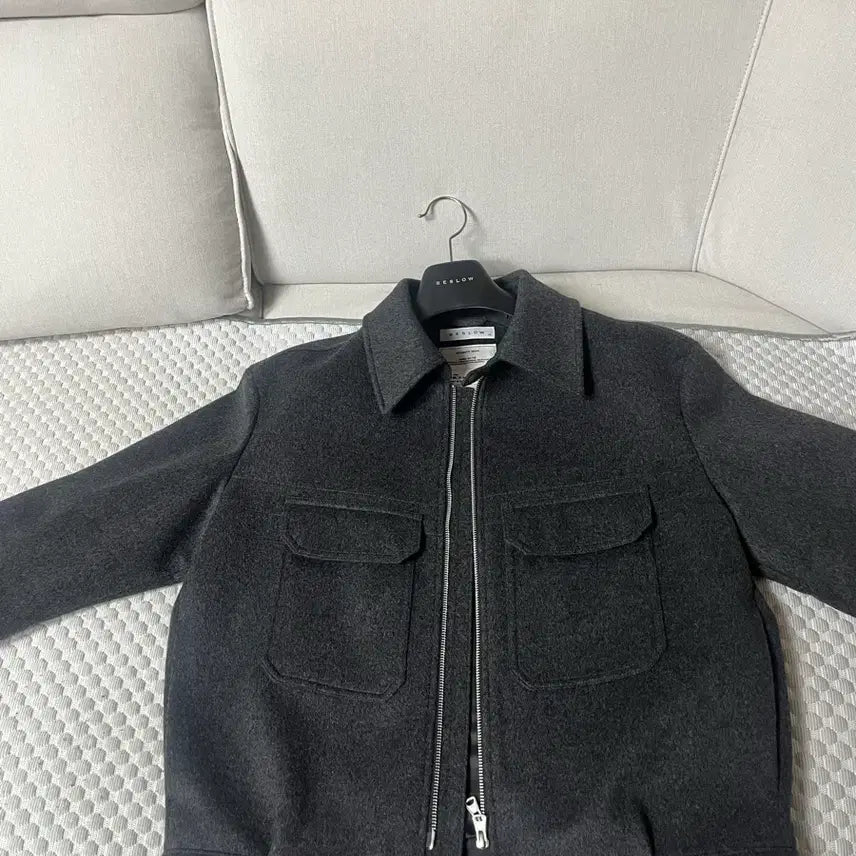 [BUNJANG] BeSlow Cashmere Military Jacket XL / 비슬로우 캐시미어 밀리터리 자켓 XL
