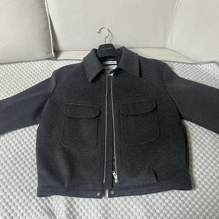 [BUNJANG] BeSlow Cashmere Military Jacket XL / 비슬로우 캐시미어 밀리터리 자켓 XL