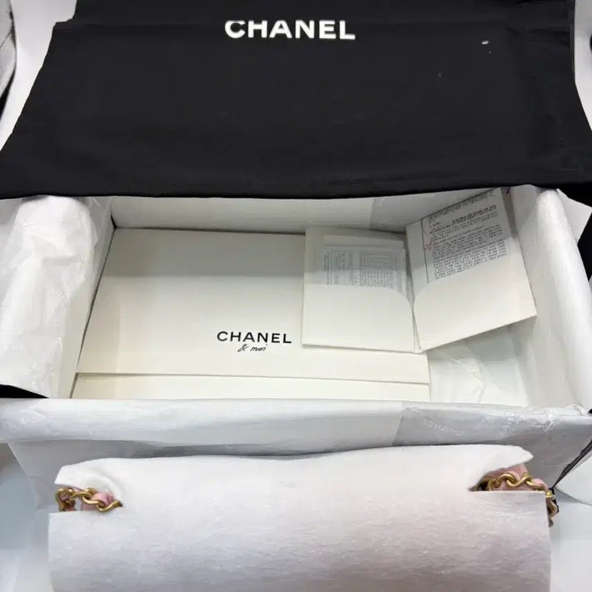 [BUNJANG] Chanel Classic New Mini Bag (Pink) / 샤넬 클래식 뉴미니 골드볼 핑크