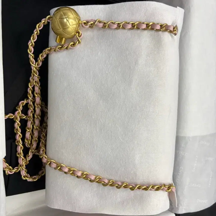 [BUNJANG] Chanel Classic New Mini Bag (Pink) / 샤넬 클래식 뉴미니 골드볼 핑크