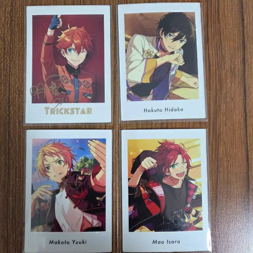 [BUNJANG] Ensemble Stars Trickstar Bundle Set Pasha Kore Photocard / [일괄] 4장 앙스타 앙상블스타즈 트릭스타 파샤코레