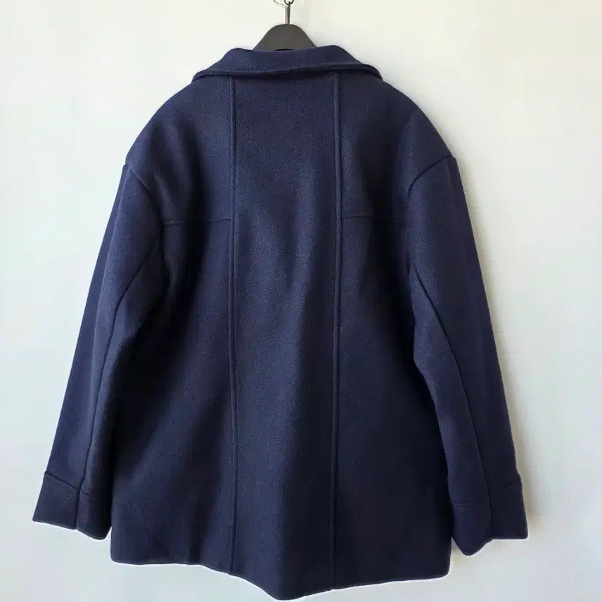 [BUNJANG] Navy Pea Coat Jacket / 66-77)네이비 피코트 자켓/새제품