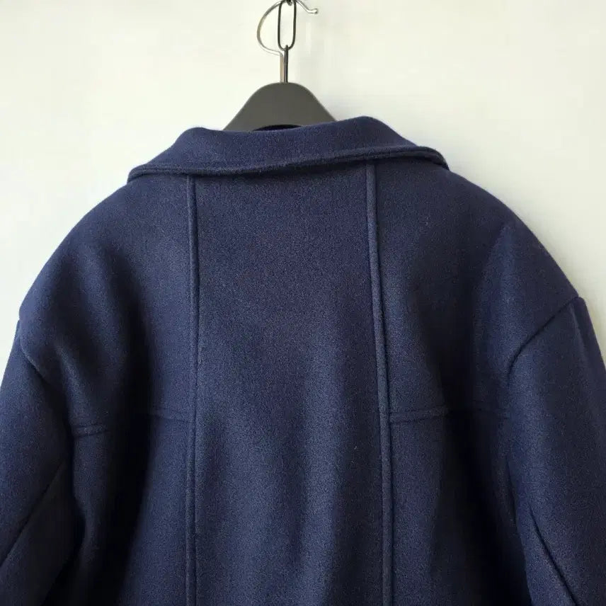 [BUNJANG] Navy Pea Coat Jacket / 66-77)네이비 피코트 자켓/새제품